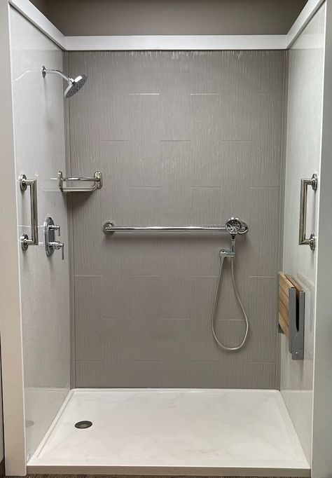 Solid Wall Shower Panels, Pvc Composite Shower Wall Panels, Samuel Mueller Shower Walls, Bathroom Shower Wall Ideas, Solid Shower Wall Panels, Swanstone Shower Walls, One Piece Shower Unit, Onyx Shower Ideas Walk In, Shower Walls Ideas