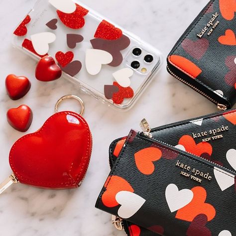 Hearts Valentines Day, Hearts Valentines, Valentine Love, Kate Spade New York, Happy Valentine, Coin Purse, Kate Spade, Valentines Day, Valentines