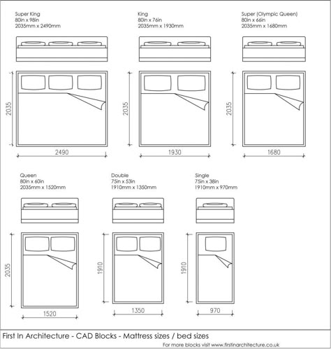 Bedroom Anthropometry, Architect Data, Floor Plan Symbols, Beautiful Bed Designs, Cat Furniture Design, Simple Bed Designs, Furniture Design Sketches, Interior Design Renderings, Interior Design Plan