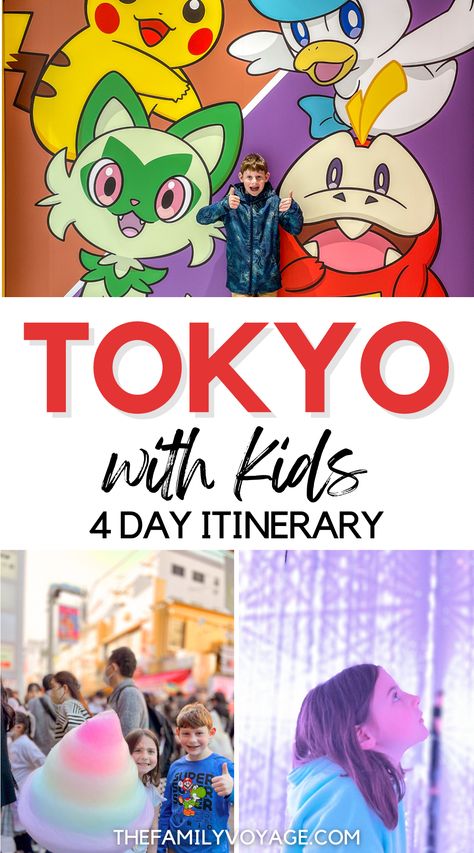 Fun Things To Do In Tokyo, Tokyo With Toddlers, Kyoto With Kids, Family Trip To Japan, Hakone Day Trip From Tokyo, Tokyo Things To Do, Japan For Kids, Tokyo With Kids, Travel Tokyo