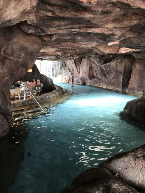 Cave Pool Indoor, Cave Swimming Pool, Underground Pool, Bio Pool, Cave Pool, Amazing Swimming Pools, Indoor Pool Design, Dream Backyard Pool, Luxury Swimming Pools