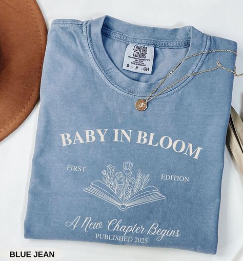 This pregnancy announcement shirt is the perfect gift for any new mom-to-be who wants to announce their pregnancy with a dash of humor! Whether it's for a baby reveal, maternity gift, or just a fun way to show off your expecting glow, this funny pregnancy announcement tshirt is sure to get some smiles. Give the ultimate "mom-to-be" gift with a twist of wit✨ COMFORT COLORS® SHIRT GARMENT INFO .:Double-needle stitching throughout the tee, no side-seams helps the shirt retain its tubular shape. .:Made with medium fabric consisting of high quality, 100% ring-spun US cotton for long-lasting comfort. .: Pre-shrunk cotton shirt for size retention .: Relaxed Fit Please see size chart and sizing recommendations below. Props used in photos are NOT included for purchase PRINT .:This is a Direct-to-Ga Baby Reveal Shirt, Pregnant Shirt, Funny Pregnancy Announcement, Pregnancy Reveal Shirt, New Mom Shirt, Funny Pregnancy, Pregnancy Announcement Shirt, Pregnancy Humor, Pregnancy Reveal