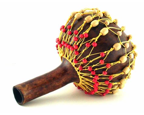 Dried Gourd Shekera Large Percussion Instrument, Shaker. $70.00, via Etsy. Shaker Instrument, Calabash Gourd, Bucket Drumming, Gorgeous Gourds, Percussion Instrument, Art Rules, Magical Herbs, Gourds Crafts, Sports Graphic Design