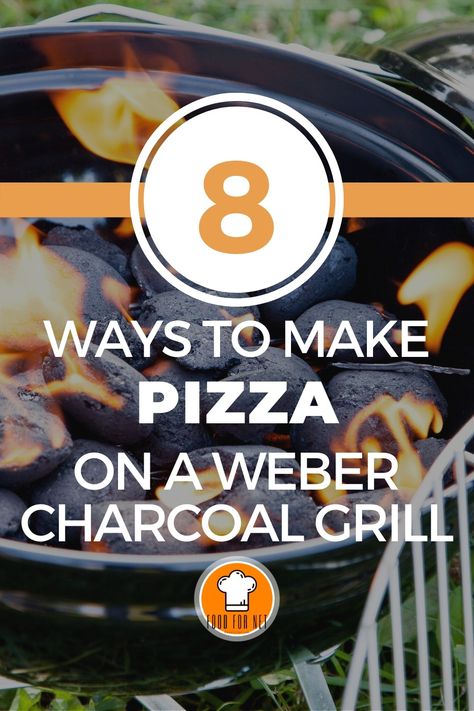 Pizza On Charcoal Grill, Weber Charcoal Grill Recipes, Adult Pizza Party, Charcoal Bbq Recipes, Weber Bbq Recipes, Weber Grill Recipes, Hawaii Pizza, Smoked Pizza, Charcoal Grill Recipes