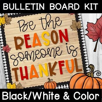 Thanksgiving Wall Decor Classroom, Thanksgiving Bulletin Boards For Library, Fall Thankful Quotes, Thankful Tree Bulletin Board, Thankful Bulletin Board Ideas, Fall Themed Bulletin Boards, November Bulletin Board Ideas, November Lettering, Thankful Board