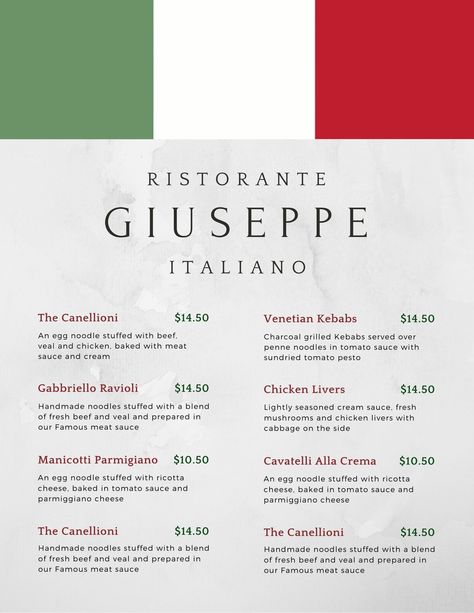 Italian Diner Aesthetic, Italian Restaurant Menu Design, Italian Menu Design, Football Pizza, Italian Food Menu, Family Style Weddings, Diner Aesthetic, Italy Restaurant, Sundried Tomato Pesto