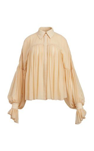 Resort 2023, 2023 Collection, Silk Charmeuse, Boho Blouses, Global Fashion, Moda Operandi, Daily Fashion, Fashion Collection, Designer Fashion