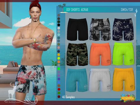 Sims 4 Curly Hair, Sims 4 Male Clothes, Sims 4 Cc Kids Clothing, Mens Bathing Suits, Sims 4 Teen, Sims 4 Downloads, Sims Four, Sims 4 Cc Packs, Sims 4 Mods Clothes