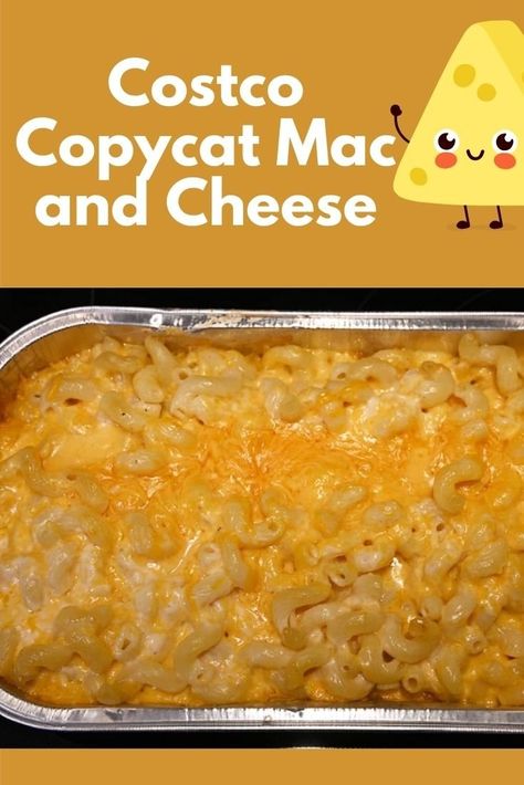 Costco Copycat Mac and Cheese — SavingsMania 3 Cheese Mac And Cheese Recipe, Costco Mac And Cheese Recipe, Costco Mac And Cheese, Copycat Mac And Cheese, Costco Copycat, Cavatappi Pasta, Easy Skillet Dinner, Costco Meals, Macaroni Cheese Recipes