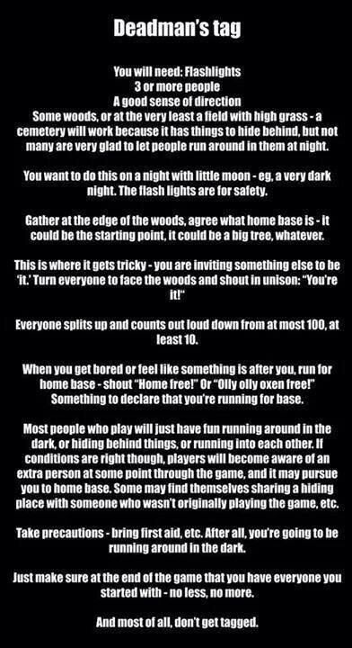 anyone wanna play this with me? Fugitive Game, Scary Games To Play, Creepy Games, Party Games Ideas, Teen Party Games, Slumber Party Games, Girl Sleepover, Scary Games, Sleepover Games