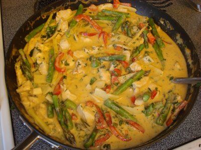 There's a Party in My Mouth: Thai Curry (Evil Jungle Princess)-Pretty good, I would have liked it to be a bit spicier...I might double the spices/curry next time Princess Chicken, Jungle Curry, Jungle Princess, Thai Dishes, Thai Curry, Orient Express, Sweet Chili Sauce, My Mouth, Chicken Curry