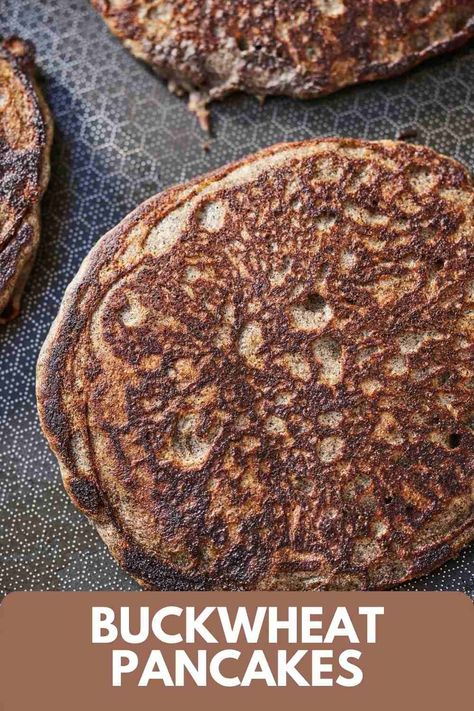 Buckwheat Flour Pancakes, Poffertjes Recipe, Buckwheat Flour Recipes, Buckwheat Pancakes Gluten Free, Buckwheat Pancake Recipes, Gluten Free Grocery List, Corn Pancakes, Buckwheat Recipes, Buckwheat Cake