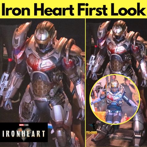 What do you think about the Iron Heart suit? How many of you are excited to see her in Black Panther Wakanda Forever? Let us know. Please Follow @filmongerofficial for More Marvel Updates. #ironheart #wakandaforever #blackpanther #blackpanther2 #blackpantherwakandaforever #disneyplus #marvel #mcu #marvelphase5 #filmonger #filmongerupdates #marveldaily Riri Williams, Black Panther Wakanda Forever, Arc Reactor, Black Panther Wakanda, Iron Heart, Wakanda Forever, Dream Anime, Robert Downey, Disney Plus