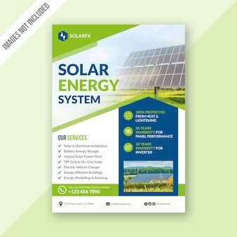 Energy Flyers Vectors, Photos and PSD files | Free Download Solar Energy Design, Energy Efficient Buildings, Solar Power Plant, Solar Design, Free Brochure Template, Solar Electric, Solar Energy System, Electrical Installation, Flyer Design Templates