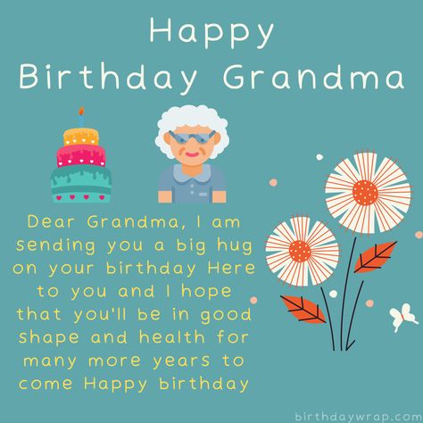 Happy birthday messages for grandma Birthday Message For Grandma, Happy Birthday Grandma Card, Birthday Wishes For Grandma, Best Happy Birthday Wishes, Grandma Crafts, Happy Birthday Grandma, Best Happy Birthday, Touching Lines, Heart Touching Lines