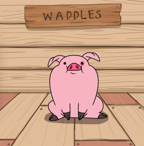 Hi it's waddles :) Gravity Falls Waddles, Dipper Y Mabel, Monster Falls, Dipper And Mabel, Reverse Falls, Mabel Pines, Disney Xd, Good Cartoons, Disney Shows