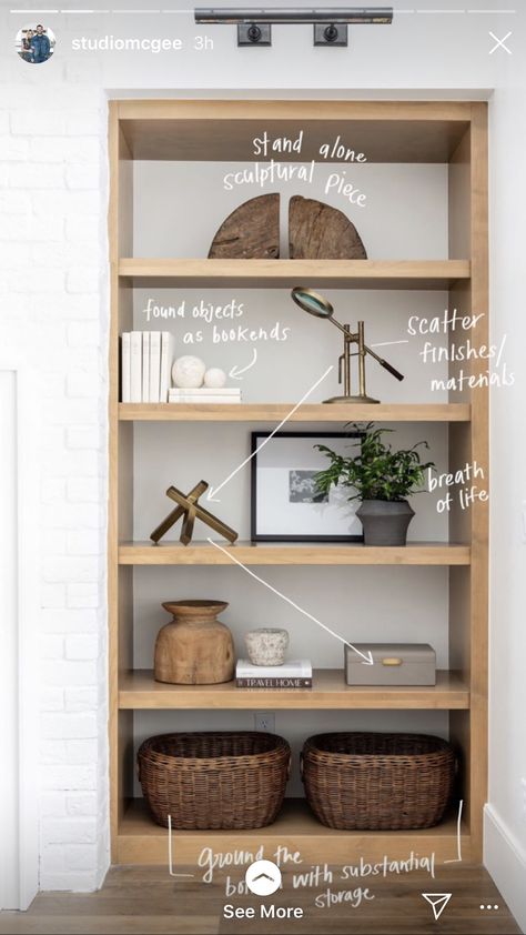 Room Shelves Decor, Living Room Shelves Decor, Bookshelf Styling Living Room, Shelf Styling Living Room, Budget Nursery, Shelf Decor Living Room, Styling Shelves, Bookcase Styling, Bookcase Decor