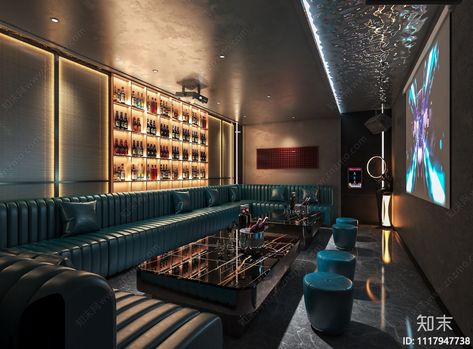 Ktv Bar Room Design, Ktv Interior Design, Vip Room Club, Bar Room Design, Cabaret Club, Karaoke Room, Lounge Interiors, Home Cinema Room, Nightclub Design