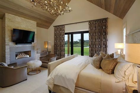 Rustic House Interior, Basement Master, Bedroom Ideas Luxury, Big Bedroom, Utah House, Dream Master, Luxury Bedrooms, Sporting Club, Modern Luxury Bedroom