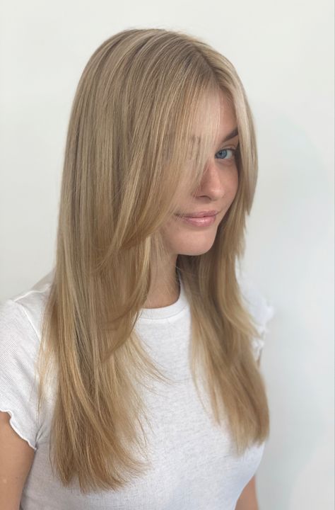 Straight Hair Cuts, Hairstyles For Layered Hair, Blonde Hair Inspiration, Haircuts For Medium Hair, Haircuts Straight Hair, Long Blonde, Haircuts For Long Hair, Long Straight Hair, Long Blonde Hair