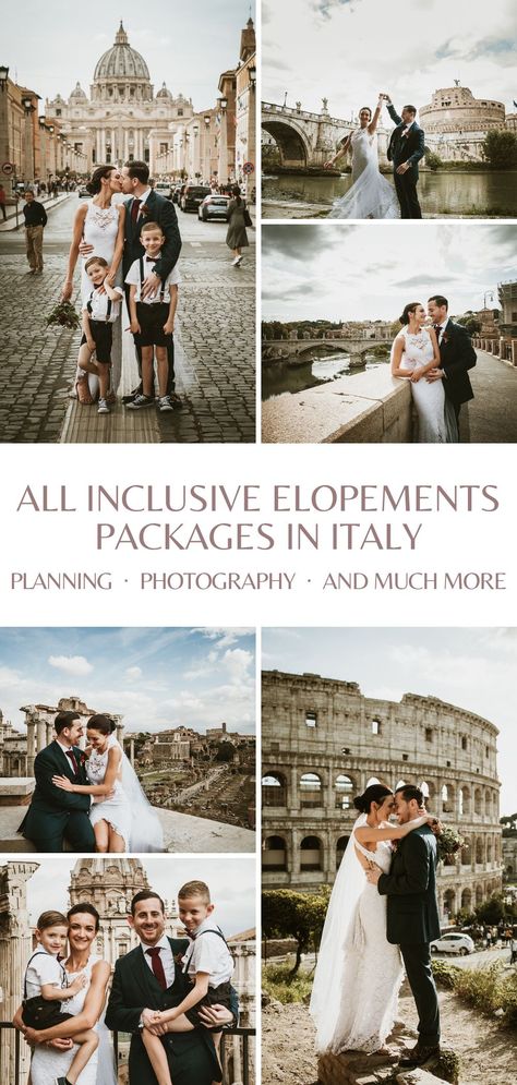 Beautiful Elopement Locations, Elopement Ideas Italy, Elope Italy, European Elopement Destinations, Europe Elopement Destinations, Elopement Abroad, Elope To Italy, Elopement In Italy, Eloping Italy