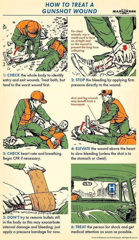 #bushcrafthacks Gunshot Wound, Survival Skills Life Hacks, Art Of Manliness, Survival Life Hacks, Apocalypse Survival, Survival Techniques, Survival Life, Wilderness Survival, Survival Prepping