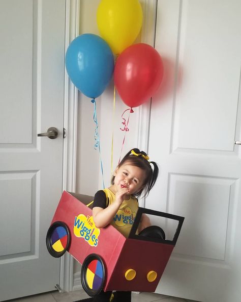 Wiggles Big Red Car costume Emma Wiggle, Car Costume, Wiggles Birthday, Girls Birthday Party Themes, Second Birthday Ideas, Baby Event, Cars Birthday, 4th Birthday Parties, Third Birthday