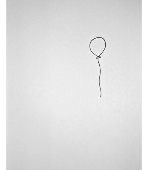 Minimalist Balloon Tattoo, Fine Line Balloon Tattoo, Simple Balloon Tattoo, Tiny Balloon Tattoo, Ballon Tattoo Ideas, House Of Balloons Tattoo, Balloon Tattoo Ideas, Balloon Line Art, Ballon Tattoo