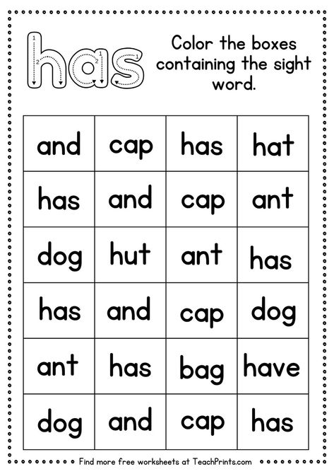 Get your free sight words worksheets here - with fun activities, writing tasks, and coloring tasks to help to learn your sight words! Free printable worksheets. Printable Sight Words, Sight Words Worksheets, Sight Words Printables, Sight Word Worksheets, Writing Tasks, Free Printable Worksheets, Sight Word, Sight Words, Printable Worksheets