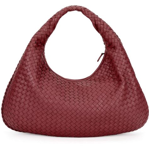 Bottega Veneta Veneta Large Intrecciato Hobo Bag ($2,550) ❤ liked on Polyvore featuring bags, handbags, shoulder bags, barolo, handbags hobos, hobo purse, bottega veneta handbags, red shoulder bag, hobo shoulder bag and red purse Red Shoulder Bag, Bottega Veneta Bag, Red Purse, Red Bag, Hobo Shoulder Bag, Hobo Purse, Hobo Bag, Bottega Veneta, Real Leather