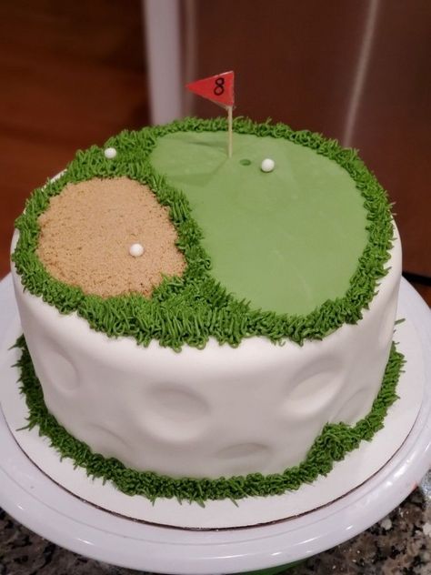 Golf Grooms Cake, Golf Themed Cakes, Golf Birthday Cakes, Golf Cake, Golf Birthday Party, Place Holder, Up All Night, Golf Lover, Cute Birthday Cakes