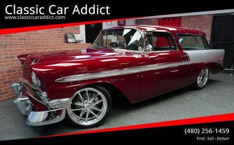 1956 Chevy Nomad, 56 Chevy Nomad, 57 Chevy Nomad, Station Wagons For Sale, Station Wagon Cars, 1956 Chevy, Chevy Nomad, Wagons For Sale, Wagon Cars