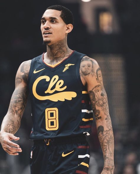 Cavs Wallpaper, Dr Who Tattoo, Nba Pics, Basketball Tattoos, Jordan Clarkson, Christ Tattoo, John Collins, Street Tattoo, Brides With Tattoos