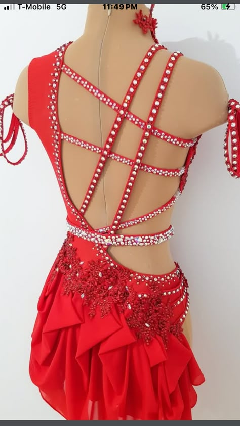 Red Lyrical Dance Costumes, Bodysuit Ideas, Lyrical Dance Costumes, Solo Dance Costumes, Pretty Dance Costumes, Solo Dance, Dance Costumes Lyrical, Figure Skating Dress, Lyrical Dance