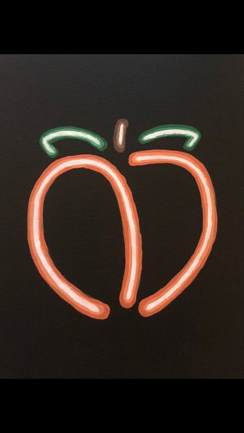 Neon Fruit Painting, Painting Ideas Easy Simple With Quote, Neon Lights Drawing, Neon Chalk Art, Neon Painting Ideas Easy Trippy, Neon Painting Canvas Easy, Paint Neon Effect, How To Draw Neon, Neon Light Painting Acrylic