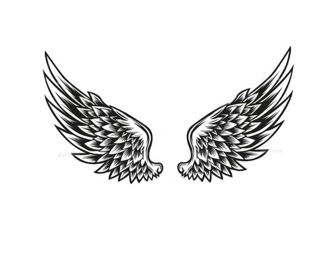 Wings Above Knee Tattoo, Band Tattoo Leg, Men Chest Tattoo, Tattoo Arm Band, Back Of Neck Tattoo Men, 5x7 Art Prints, Wrist Band Tattoo, Wing Tattoo Men, Arm Tattoos Drawing