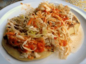 Spicy Cabbage Slaw, Central American Food, Spicy Cabbage, Honduras Food, Honduran Recipes, El Salvador Travel, Cabbage Slaw, World Recipes, American Food