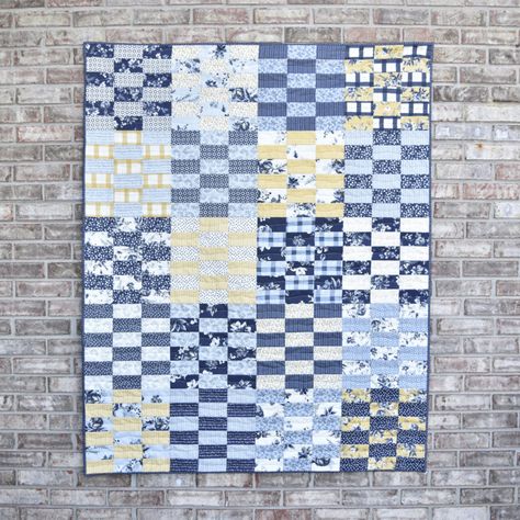 Gingham Foundry – Precut-Friendly 18 Patch Quilt + Tutorial! – Riley Blake Designs Girl Quilts, Jelly Roll Quilt Patterns, Scrap Quilt Patterns, Jelly Rolls, Quilt Tutorial, Creative Genius, Jellyroll Quilts, Quilt Projects, Free Quilt Patterns