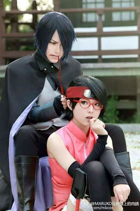 Sarada Cosplay, Sasuke Cosplay, Belle Cosplay, Naruto The Movie, Beautiful Cosplay, Cosplay Naruto, Epic Cosplay, Cool Cosplay, Awesome Cosplay