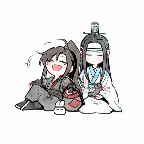 Wei Ying x Lan Zhan Mo Dao Zu Shi, The Untamed, So Cute, The Story, Twitter, Hair, Anime