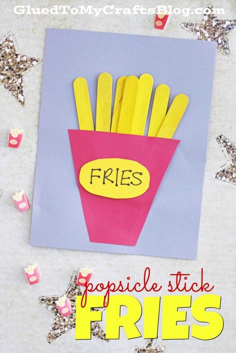 Crochet Easy Patterns, Letter F Craft, Popsicle Stick Crafts For Kids, Idea For Summer, Yellow Crafts, Popsicle Crafts, Easy Patterns, Alphabet Crafts, Crochet Easy