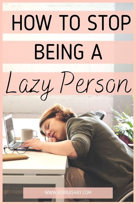 How to stop being a lazy person! How to get more done and stop being lazy with these ultimate productivity tips. How to be less lazy and more productive with these super helpful tips. #lazy #laziness #productivity #timemanagement #productive Beat Laziness, Study Motivation Tips, How To Find Motivation, Overcome Laziness, How To Overcome Laziness, Habits For A Better Life, Stop Being Lazy, Lazy Person, How To Get Motivated