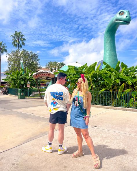 When your hubby gets the memo to dress Disney! 🥹 Anyone else’s partner love dressing for Disney too? . This top is awesome and the matching yellow on Rory’s trainers and his blue magic band (not sure you can peek it) just makes this outfit! 😍 . . #disneycouple #disneyoutfit #mensdisneyoutfit #hollywoodstudios Disney Outfits Men, Disney Magic Bands, Blue Magic, Magic Bands, Disney Couples, Disney Men, Disney Dresses, Disney Vacation, Hollywood Studios