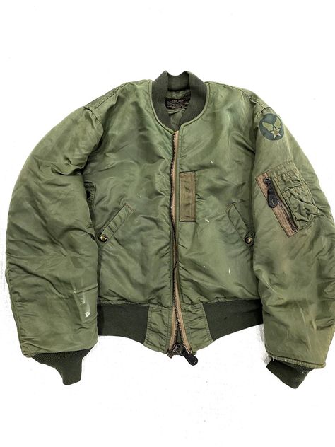 Ma1 Jacket, Menswear Design, Ma 1 Jacket, Unique Jackets, Concept Clothing, Men's Outerwear, Reclaimed Vintage, Flight Jacket, Us Air Force