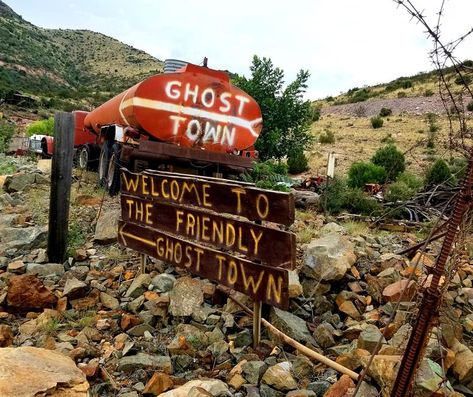 Ghost Town Arizona, Cottonwood Arizona, Cottonwood Az, Arizona Ghost Towns, Monument Colorado, Slide Rock State Park, Arizona Vacation, Arizona Hiking, Road Trip Routes