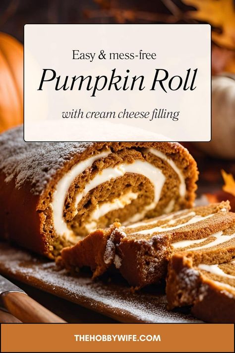 pumpkin roll with cream cheese filling Easy Pumpkin Rolls With Cream Cheese, Pumpkin Roll Recipe Cream Cheese Filling, Pumpkin Roll With Cream Cheese Filling, Pumpkin Roll Easy, Cream Cheese Rolls Recipe, Easy Pumpkin Roll, Roll With Cream Cheese Filling, Pumpkin Cream Cheese Roll, Pumpkin Roll Recipe Easy