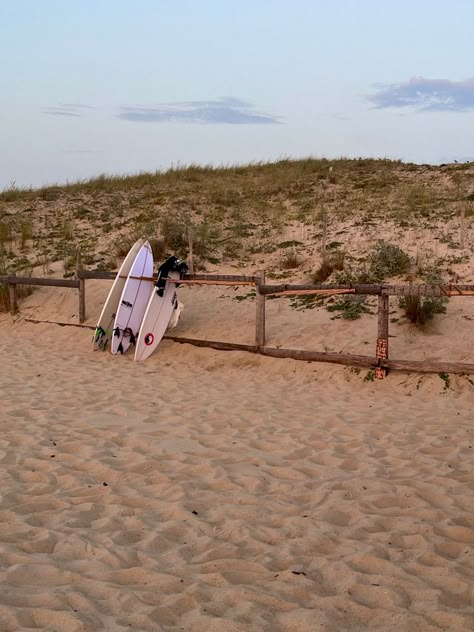 Small Town Beach Aesthetic, Surf Camp Aesthetic, Small Beach Town Aesthetic, Hossegor France, Cornwall Surfing, Beach Town Aesthetic, Surfing Uk, Summer Camp Aesthetic, France Beach