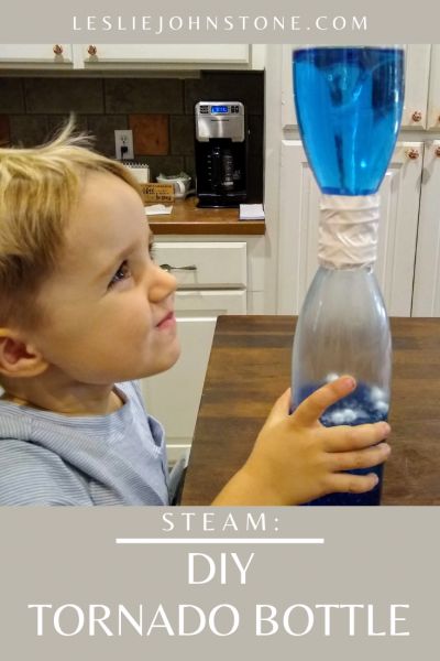 Diy Tornado In A Bottle, Water Bottle Tornado, Diy Tornado, Earth Science Experiments, Weather Lesson Plans, January Weather, Tornado In A Bottle, Pre-k Science, Weather Lessons