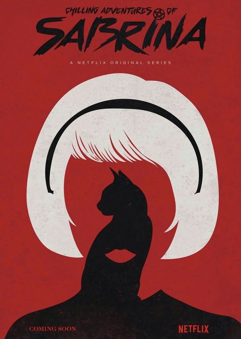 The Chilling Adventures Of Sabrina, Sabrina Witch, Chilling Adventures Of Sabrina, Sabrina Spellman, Archie Comics, Poster Vintage, Film Serie, Serie Tv, Horror Movies