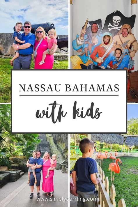 Which tourist spots in Nassau are best for kids? Tips about taking a toddler and preschooler to traditional (and some unique) tourist spots in Nassau Bahamas. This family includes a very active four year old and an independent two year old as they explore the Caribbean. Bahamas With Kids, Nassau Bahamas, Tourist Spots, Free Things To Do, Two Year Olds, Free Things, Nassau, Toddler Preschool, The Caribbean